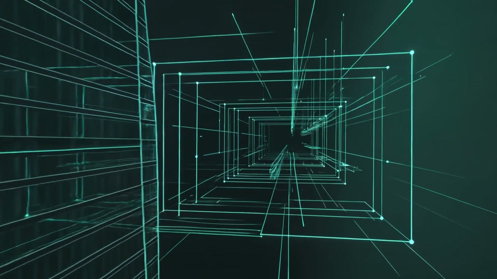 A real-time interior walkthrough rendered from a floor plan